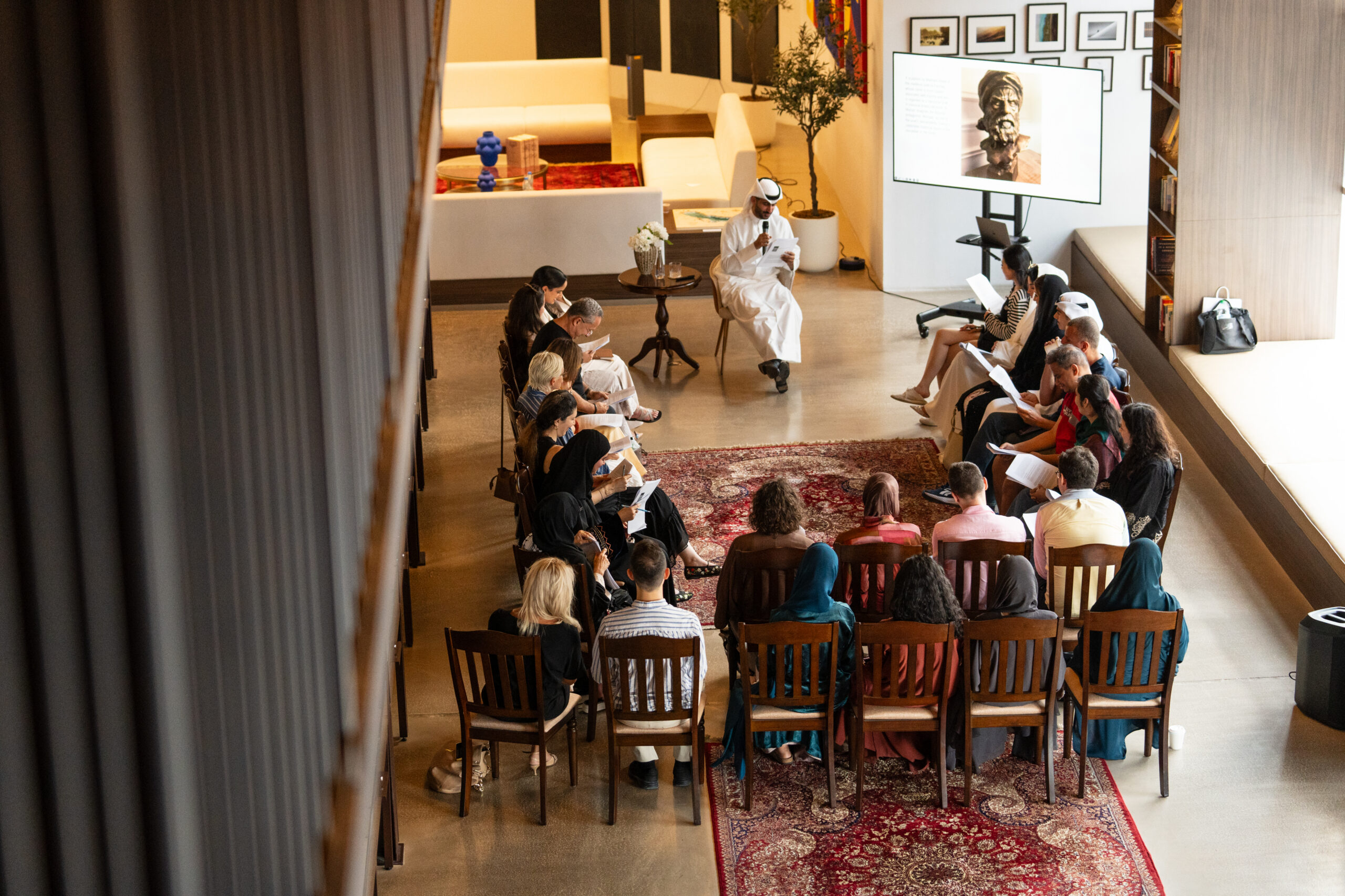 Fiker Institute Hosts Reading Session on Kuwait